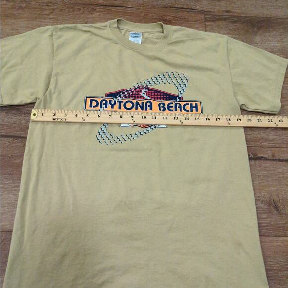 VTG Daytona Beach Florida Adult Medium Shirt Vacation Retro Nascar 2001 Y2K - Picture 6 of 8